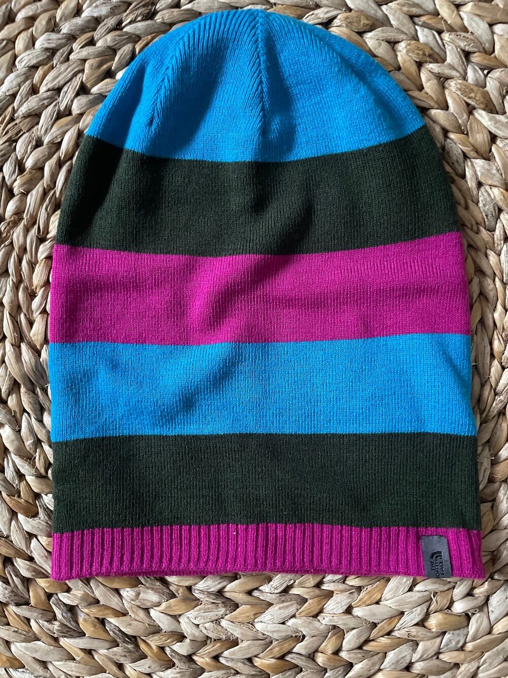 The North Face Striped Beanie Stocking Hat